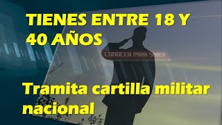 Tramite cartilla militar en México mayores de edad entre 18 y 40 años requisitos y documentos [upl. by Pears]