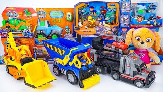 Paw Patrol Unboxing Collection Review  Marshallmighty movie bulldozer  Hero pup  Marshall ASMR [upl. by Faro508]