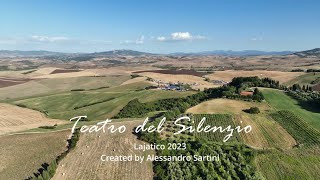 Teatro del Silenzio a Lajatico dal giorno alla notte in un minutoDji Mavic 3  Wayponit 4K [upl. by Akemor649]