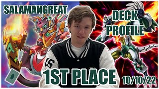 Salamangreat Deck Profile  MSU YuGiOh Club 101022 [upl. by Drareg]