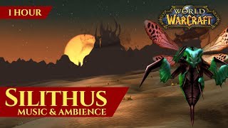 Vanilla Silithus  Music amp Ambience 1 hour 4K World of Warcraft Classic [upl. by Eislrahc557]