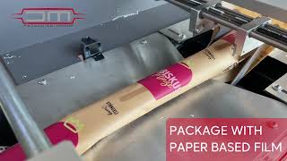 Flowrap400  PaperPacking Ice Cream on a stick [upl. by Hnilym]