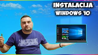 INSTALACIJA WINDOWS 10 [upl. by Haugen]