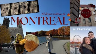 48 hours in montreal  all we ate exploring the city amp quality time [upl. by Rorry]