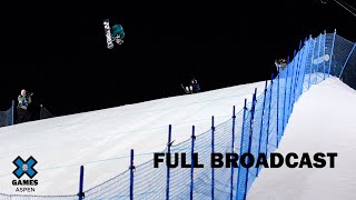 The Real Cost Men’s Snowboard Big Air FULL BROADCAST  X Games Aspen 2020 [upl. by Ylecic361]