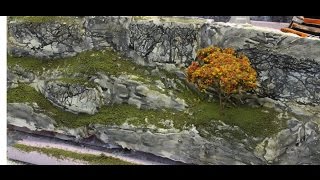 Making of a modular mountain cliff [upl. by Gnap]