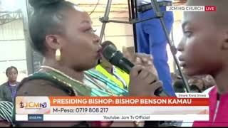 JUSTINA SYOKAU BEGS FOR FORGIVENESS FROM BISHOP BEN KIENGEI [upl. by Fritzie]