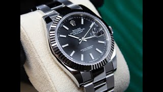 Rolex Datejust Black Dial Oyster 41mm 082024 ref126334 [upl. by Plante592]