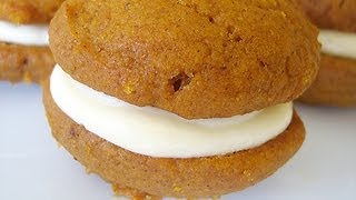 How To Make Pumpkin Whoopie Pies [upl. by Nnalorac]