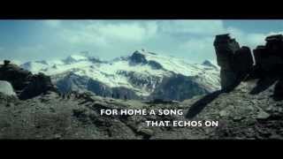 Song of The Lonely Mountain  Neil Finn Lyric Video FanMade [upl. by Kcirddor878]