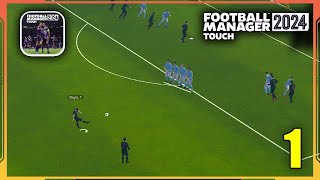 Football Manager 2024 Touch Gameplay  iOS Mobile [upl. by Marthe673]