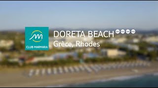 Club Marmara DORETA BEACH  Rhodes  Grèce [upl. by Adnolohs]