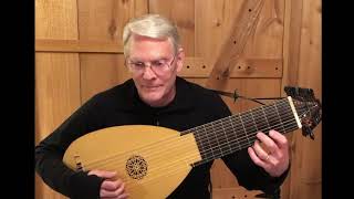 Carolans Dream by Turlough OCarolan Daniel Estrem baroque lute [upl. by Eatnuahs]