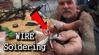 How To Solder Wires THE RIGHT WAY  Automotive Wiring Tech TIps [upl. by Aihsetal372]