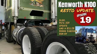 Kenworth K100 Cabover SEMI TRUCK Resto Episode 19  Dodge LNT1000 [upl. by Ahsertal]