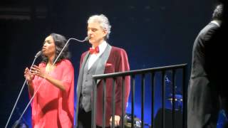 ANDREA BOCELLI quotCANTO A LA TERRAquot LIVE 2142014 [upl. by Ardnahc]