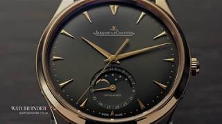 JaegerLeCoultre Master Ultra Thin Moon 136255J [upl. by Noryd984]