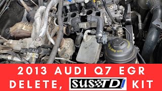 20132015 Audi Q7 amp Porsche Cayenne V6 30 TDI EGR Delete SUSTDI Kit [upl. by Farand]