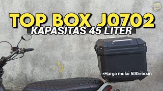 BOX Bagasi Motor 45 Liter  Box Pannier LITE [upl. by Williamsen]