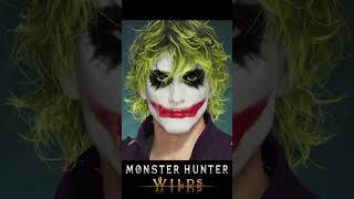 Joker The Dark Knight  Character Creation in Monster Hunter Wilds [upl. by Nner139]