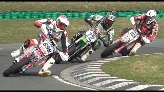 SUPERMOTO ELITE 2014 WARM UP RACE ONE [upl. by Ailito]