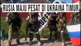 RUSIA MAJU CEPAT DI UKRAINA TIMUR MESKIPUN KURSK MASIH SENGIT [upl. by Ahsienat]