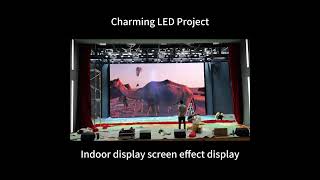 Charming LED Project： Indoor display screen [upl. by Sedberry37]