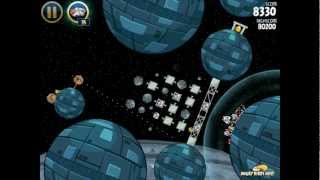 Angry Birds Star Wars 240 Death Star 3Star Walkthrough [upl. by Flanagan850]