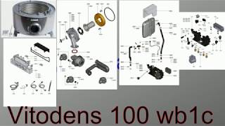 viessmann vitodens 100 wb1c разборка вентилятора [upl. by Aridni]