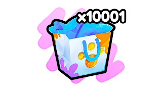 I Opened 10000x Adoption Gift Bags And Got This Pet Simulator 99 💎 [upl. by Lunetta635]