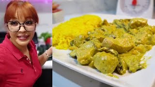 PECHUGA de POLLO con RAJAS y Elote la MEJOR Receta para la Familia [upl. by Esorlatsyrc]