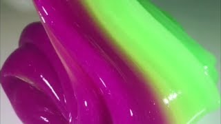 Satisfying Pigment Slime Mixing  Slime ASMR [upl. by Besse781]