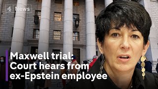 Court hears from Epstein’s former house manager as Ghislaine Maxwell trial enters fifth day [upl. by Leonardi846]