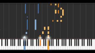 Cheers Theme  Synthesia 50 Speed [upl. by Sirref]