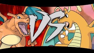 CHARIZARD vs DRAGONITE  Pokemon VS [upl. by Delcine]