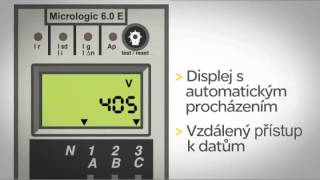 Micrologic E  nové řídicí jednotky pro jističe Compact NS a Masterpact NTNW [upl. by Ttenaj]