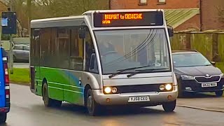 Optare Solo’s at Broadwindsor Road Beaminster 3224 [upl. by Charron816]