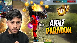 New AK47 Unstoppable Gameplay in Grandmaster Lobby Free Fire Max [upl. by Etnohc73]