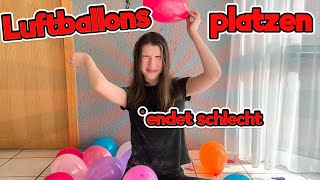 LUFTBALLONS PLATZEN 💥 1000 ABOS 🥳⎮Simple Vero [upl. by Anaet521]