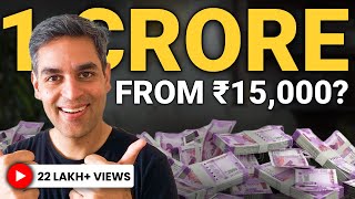 15000 SALARY to 1 CRORE INVESTMENT STRATEGY  Become a CROREPATI  Ankur Warikoo Hindi [upl. by Gaillard]