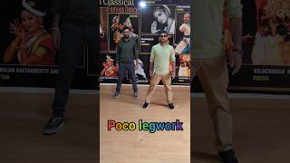 Poco legwork  Dance tutorial  western dance  learn dance  lalitstyle  trending video [upl. by Muiram224]