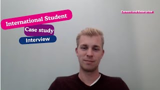 Interview with Benedikt Gaertner International Student Case Study [upl. by Rance966]