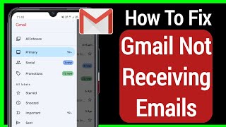 How To Fix Gmail Not Receiving Emails  2022  Cant Recive Emails on Gmail [upl. by Trik305]