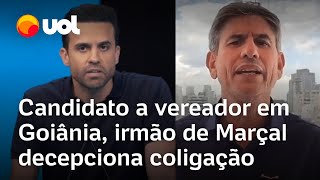 Eleições Candidato a vereador em Goiânia irmão de Marçal decepciona coligação [upl. by Naenej]