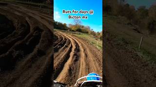 Fast Eddy  Bicton Motocross ruts 🏴󠁧󠁢󠁥󠁮󠁧󠁿  Enduro mx dirtbikes [upl. by Aerdnahc]