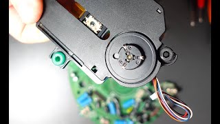 CD Player not Reading Disc Fix laser unit replacement [upl. by Fabi]