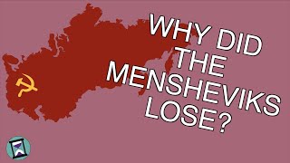 Why did the Mensheviks Lose to the Bolsheviks Short Animated Documentary [upl. by Tilla]