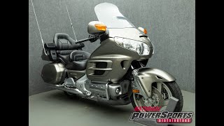 2006 HONDA GL1800 GOLDWING 1800  National Powersports Distributors [upl. by Eboh]