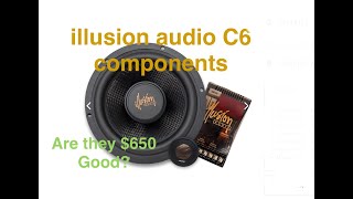 Part 2 Mid level components test Illusion Audio 2 way Components test are they 650 good [upl. by Ainiger]