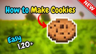 How to make cookies in minecraft UPDATED [upl. by Kennet]